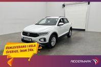 Volkswagen T-Roc 1.0 TSI 110hk Cockpit Sensorer CarPlay MOMS