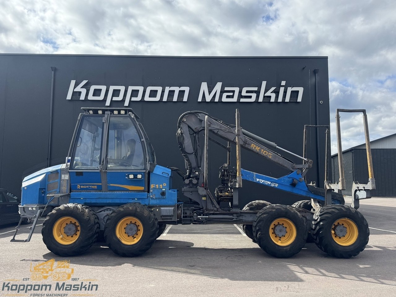 Rottne F11D, 13900h - Skotare