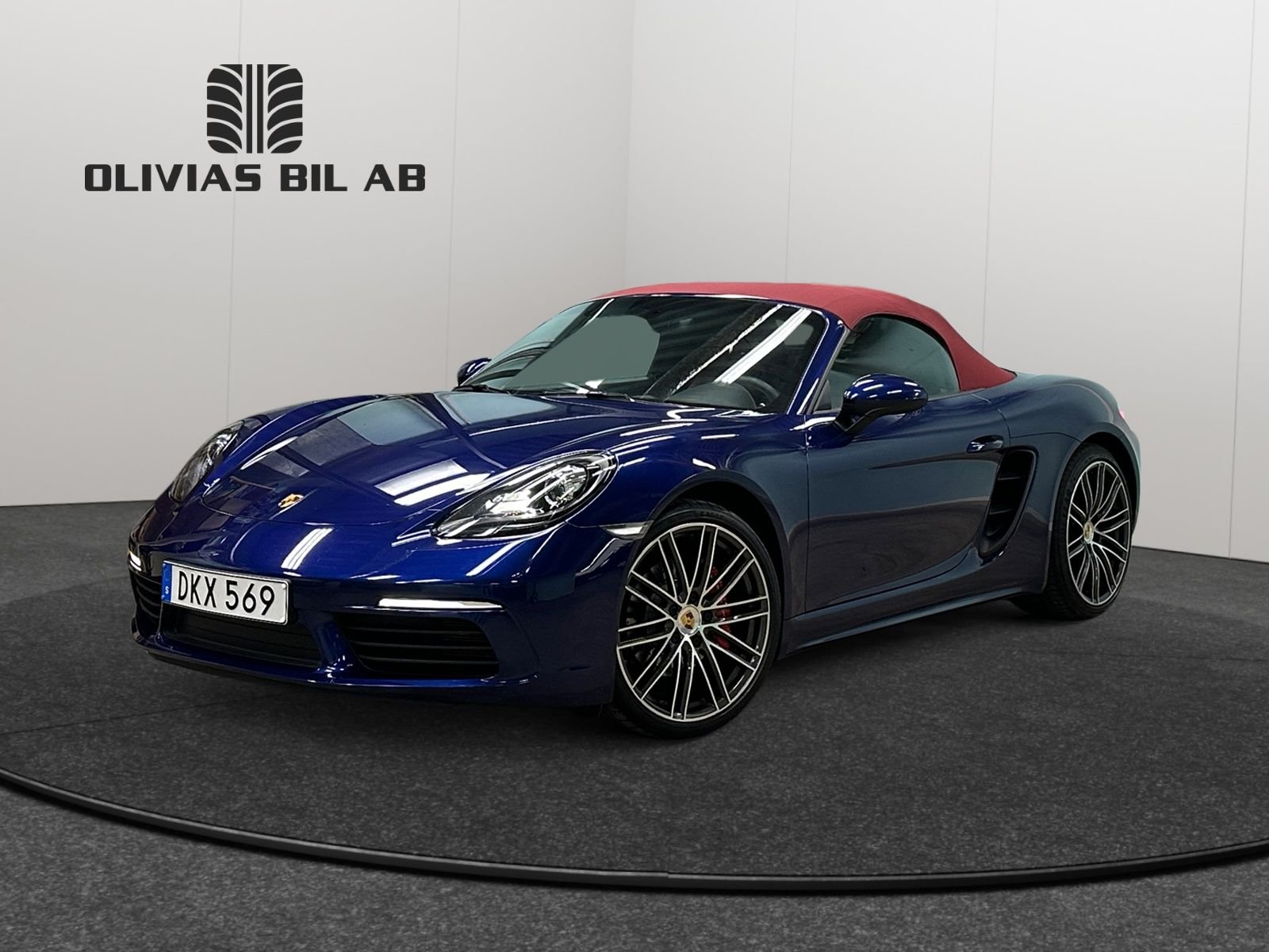 Porsche 718 Boxster S PDK, 350hk, 2022