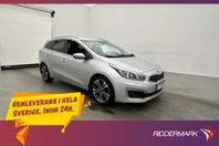 Kia Ceed Sportswagon 1.6 GDI 135hk Navi Sensorer CarPlay