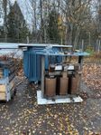 Transformator ASEA + järnskrot, aluminium med mera - säljes
