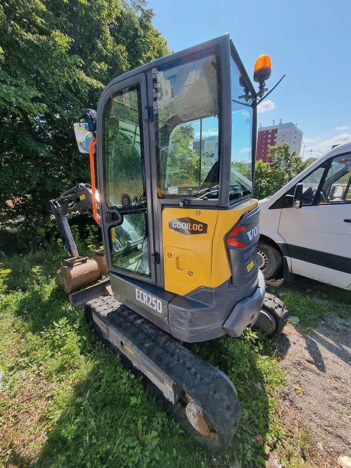 Volvo ECR 25 D + Temared mask...