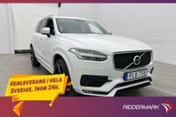 Volvo XC90 D5 AWD R-Design VOC Värm 7 Sit Pano Drag HUD BLIS