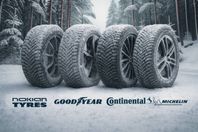 Premium vinterdäck – Nokian, Goodyear, Continental -40-70%
