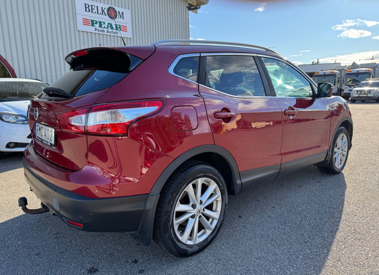 Nissan Qashqai 1.5 dCi DPF Manuell, 110hk, 2015