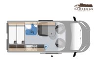 Clever Drive 540 Pop up 4-bäddar 541cm Garanti 4498kr/mån