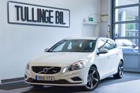 Volvo V60 D4 AWD 163HK R-Design Värmare Dragkrok Läder 18"