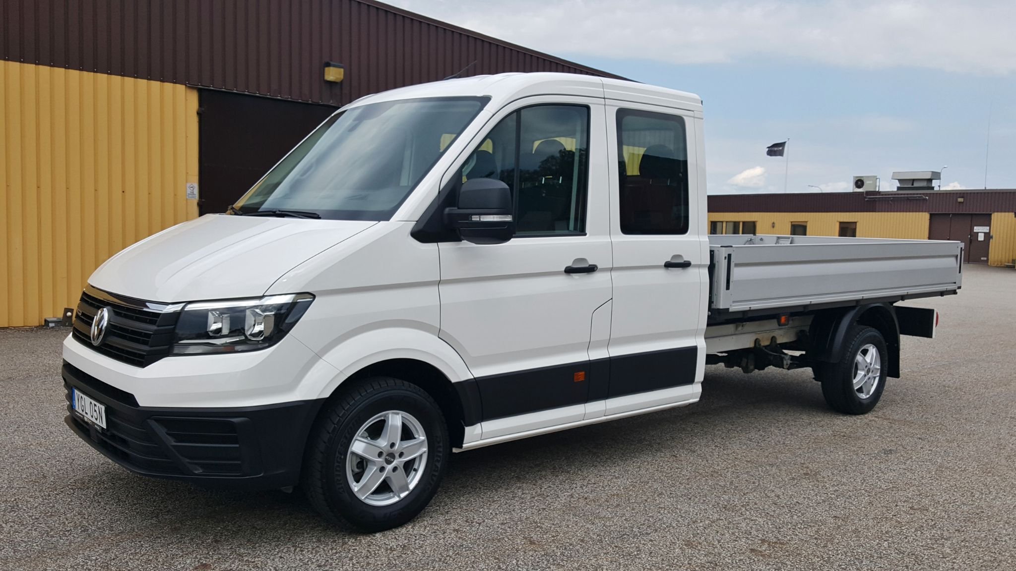 Volkswagen Crafter Chassi Dobbelcab 35 2.0 TDI 4Motion Manuell, 6-trinn, 140hk, 2023
