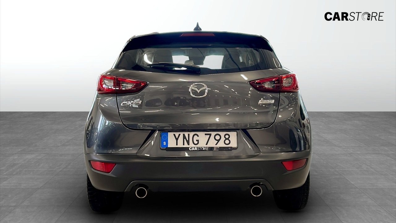 Mazda CX-3 2.0 SKYACTIV-G Automatisk, 6-trinn, 120hk, 2018