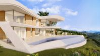 Nyproducerad villa med panoramautsikt i Javea