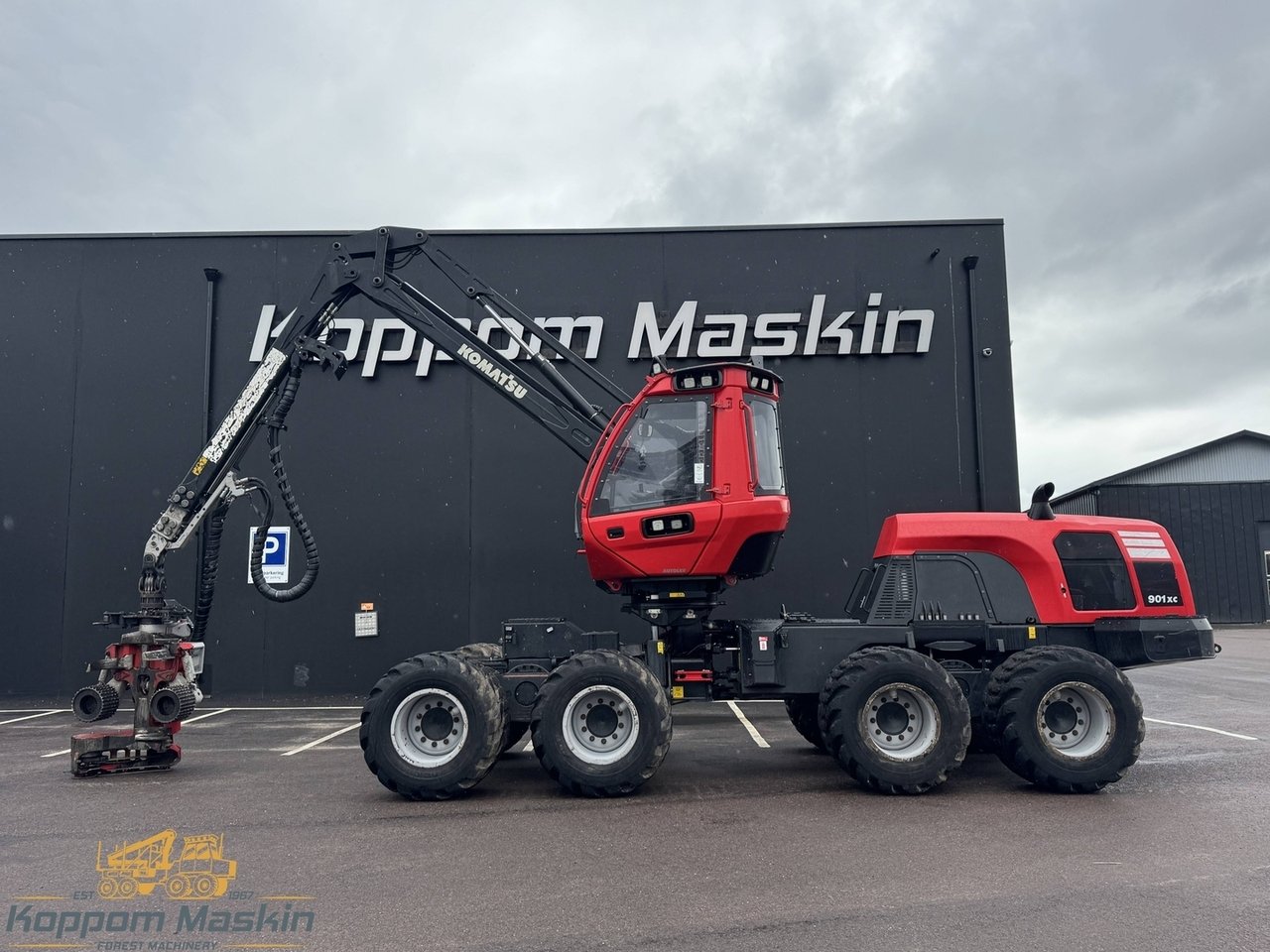 Komatsu 901XC, 12390h - Skördare