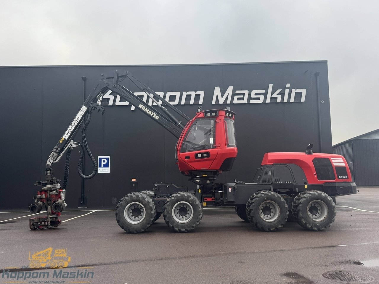 Komatsu 901XC, 12490h - Skördare