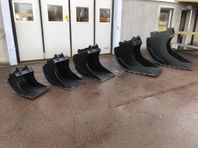 Excavator Buckets with Genuine HARDOX – 150 L to 1350 L
