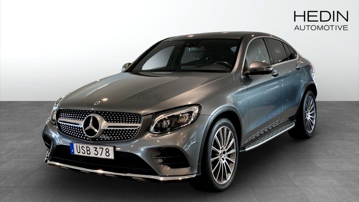 Mercedes-Benz GLC 350 d Coupé 4MATIC 9G-Tronic, 258hk, 2018