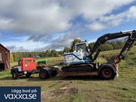 Grävmaskin med dragare, ÅKERMAN H3B + SCANIA VABIS 75