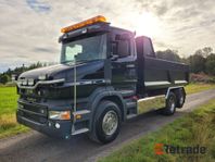 Tippbil grusbil Scania T500 V8 6x2 Nosbil Snutebil