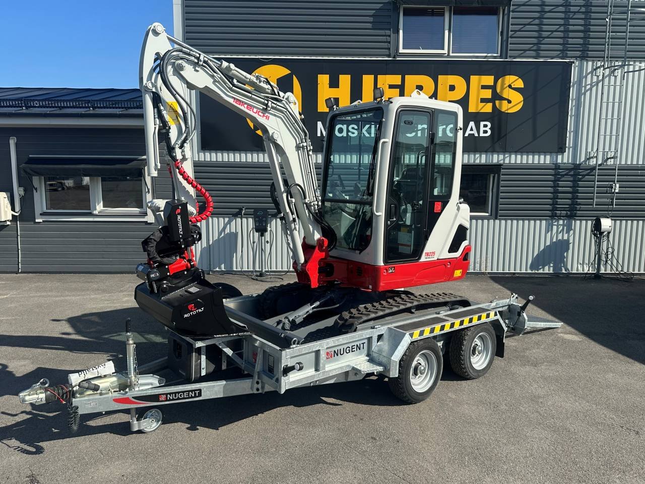 Erbjudande Grävpaket Takeuchi...