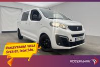 Peugeot Expert Crew Van L3 177hk Ny-Kamrem Värm CARPLAY Moms