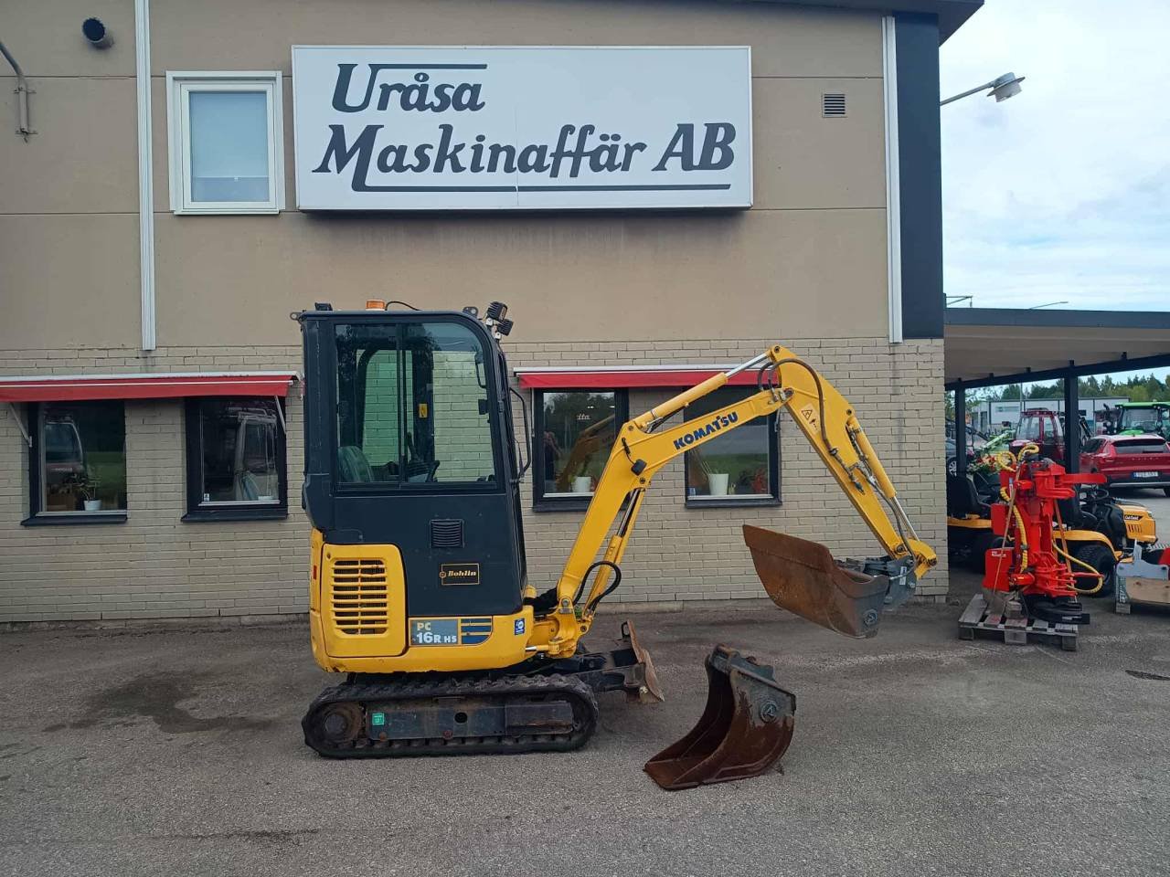 KOMATSU PC16-3HS Minigrävare
