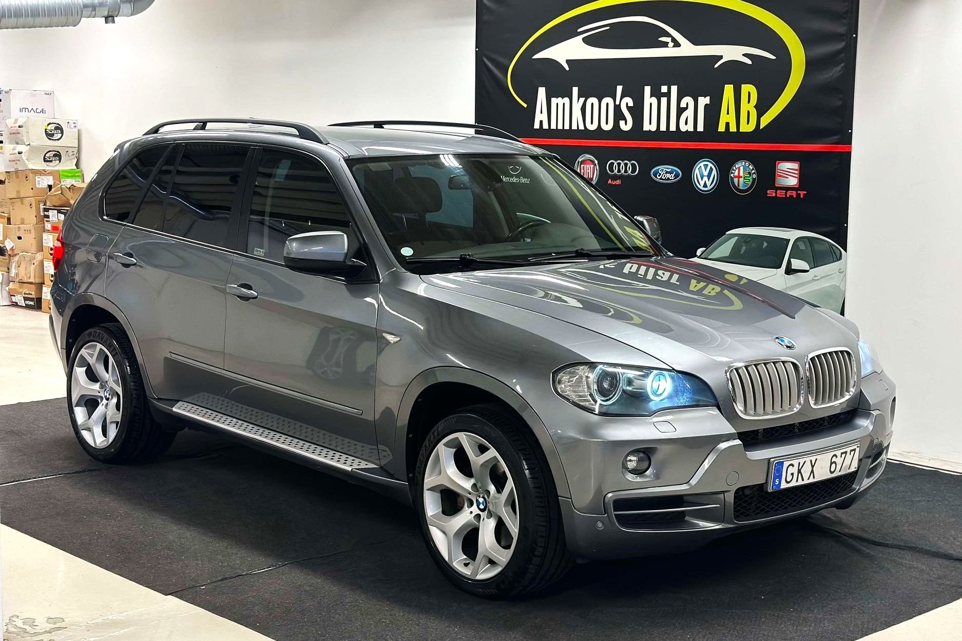 BMW X5 3.0d Steptronic, 235hk, 2008
