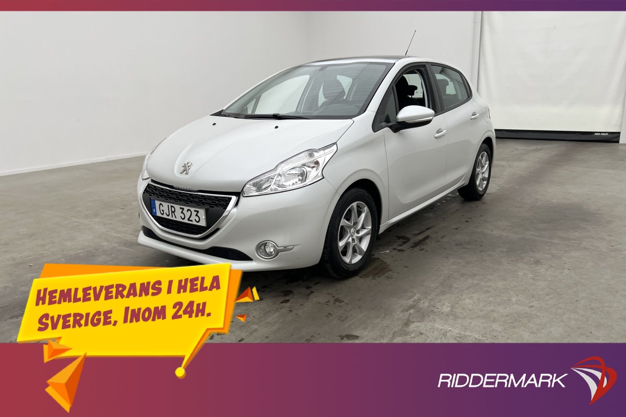 Peugeot 208 5-door 1.2 VTi 82 Manual, 82hp, 2014