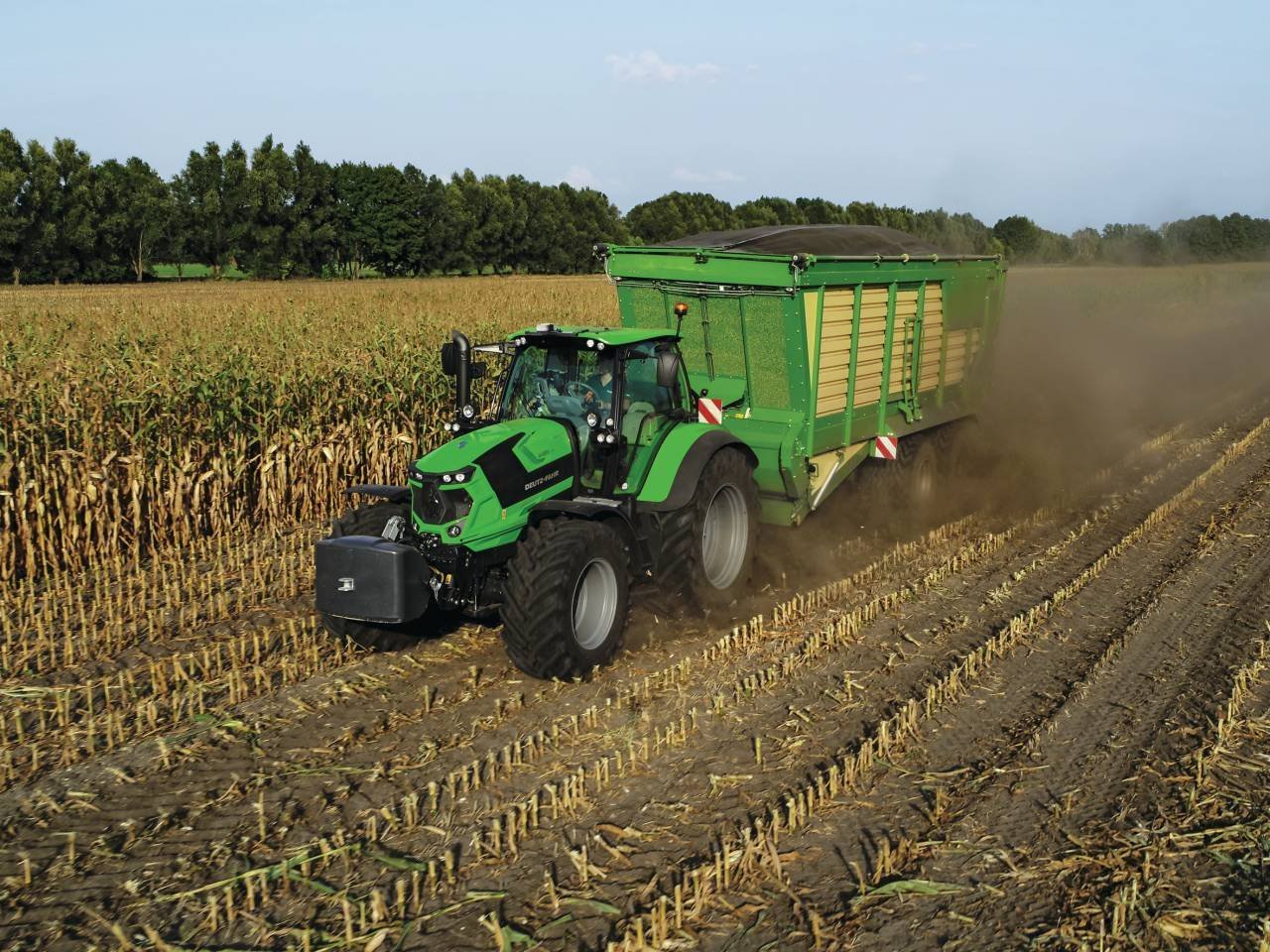 Deutz-Fahr 6165 TTV, Frontlyf...