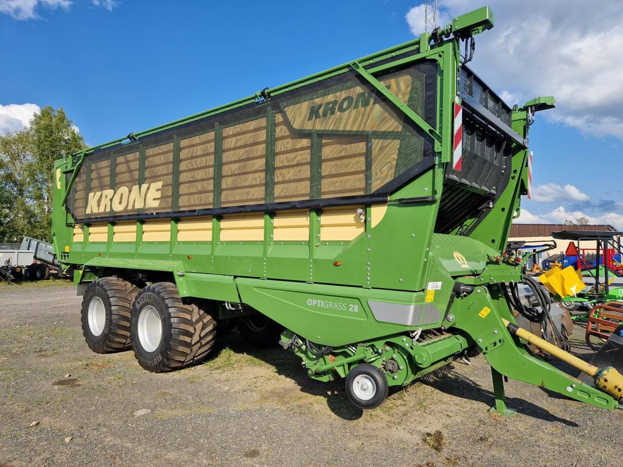 Krone Snittvagn ZX470GL, Demo...