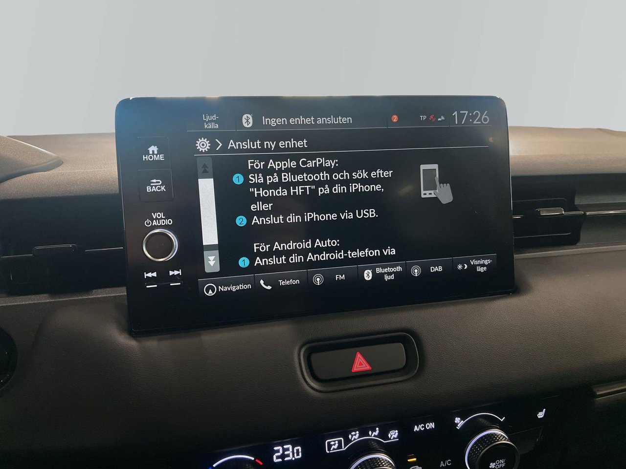 Honda HR-V e:HEV 1.5 i-MMD e-CVT, 146hk, 2023