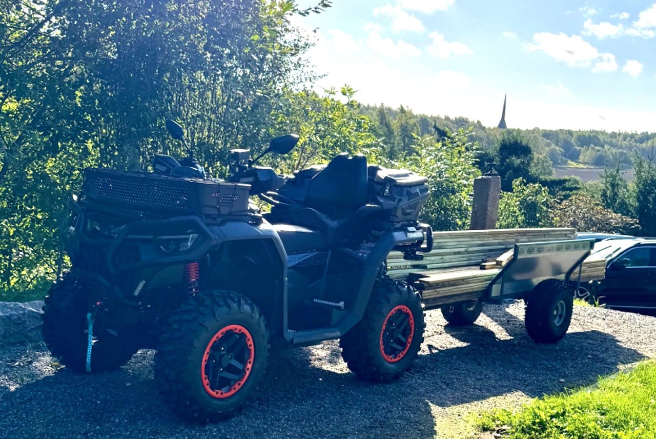 CFMOTO BW GÅRDSVAGN MED TIPP ...