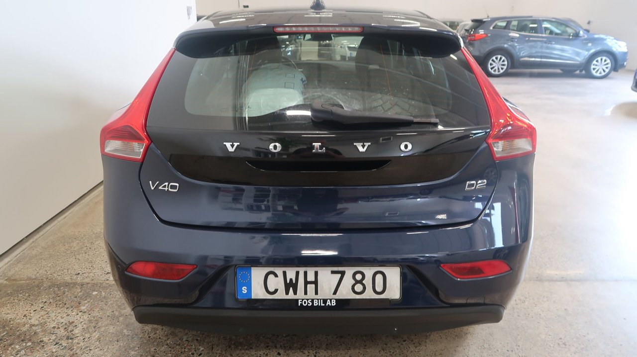 Volvo V40 D2 Manuell, 6-trinn, 115ps, 2015