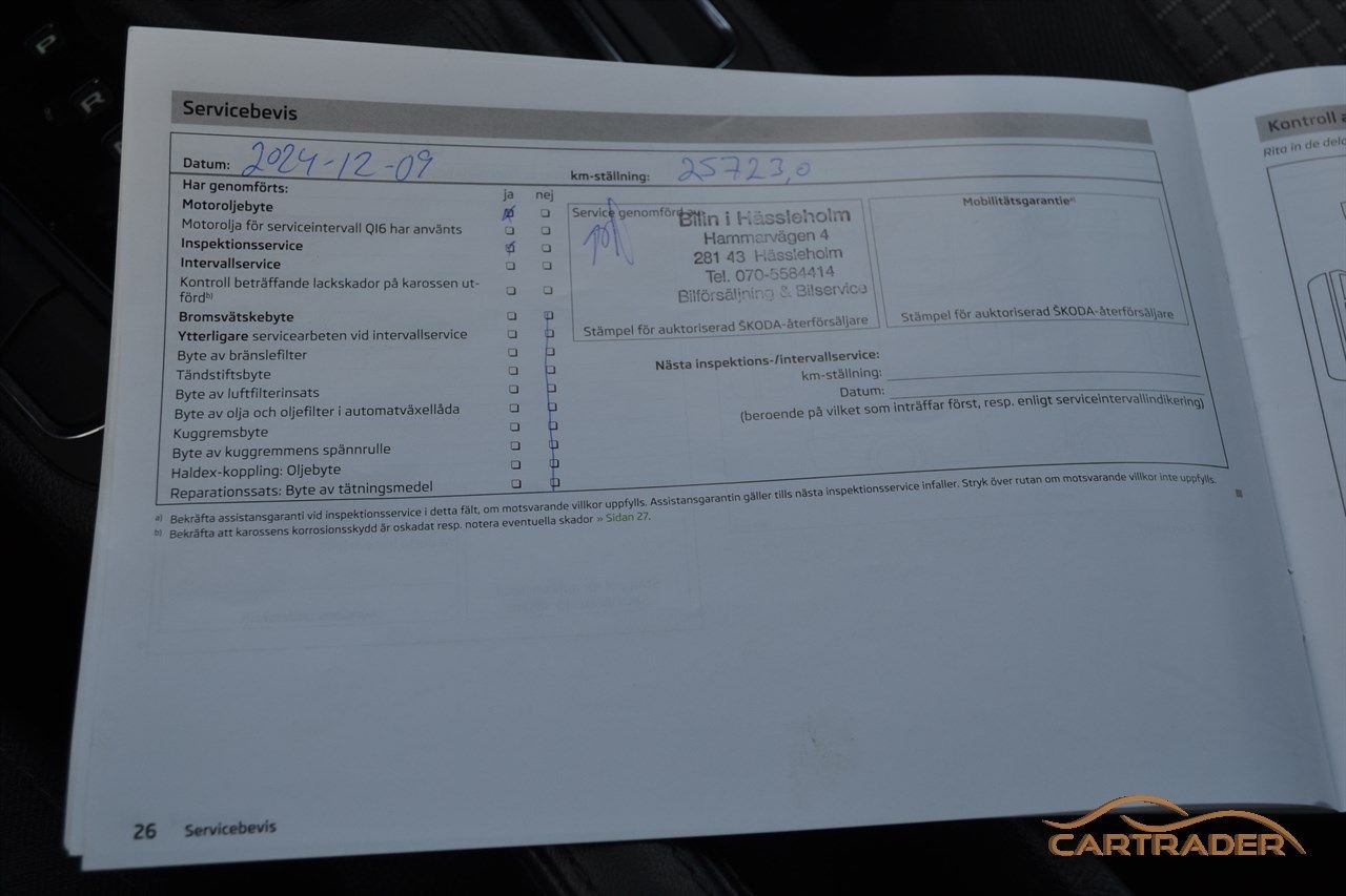 Škoda Superb Kombi 2.0 TDI DSG Sekventiell, 140hk, 2013