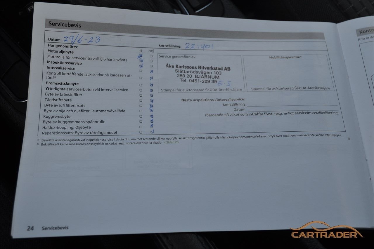 Škoda Superb Kombi 2.0 TDI DSG Sekventiell, 140hk, 2013