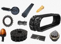 Undervagndelar ,svängväxlar ,drivkransar ,hyd pump,tänder