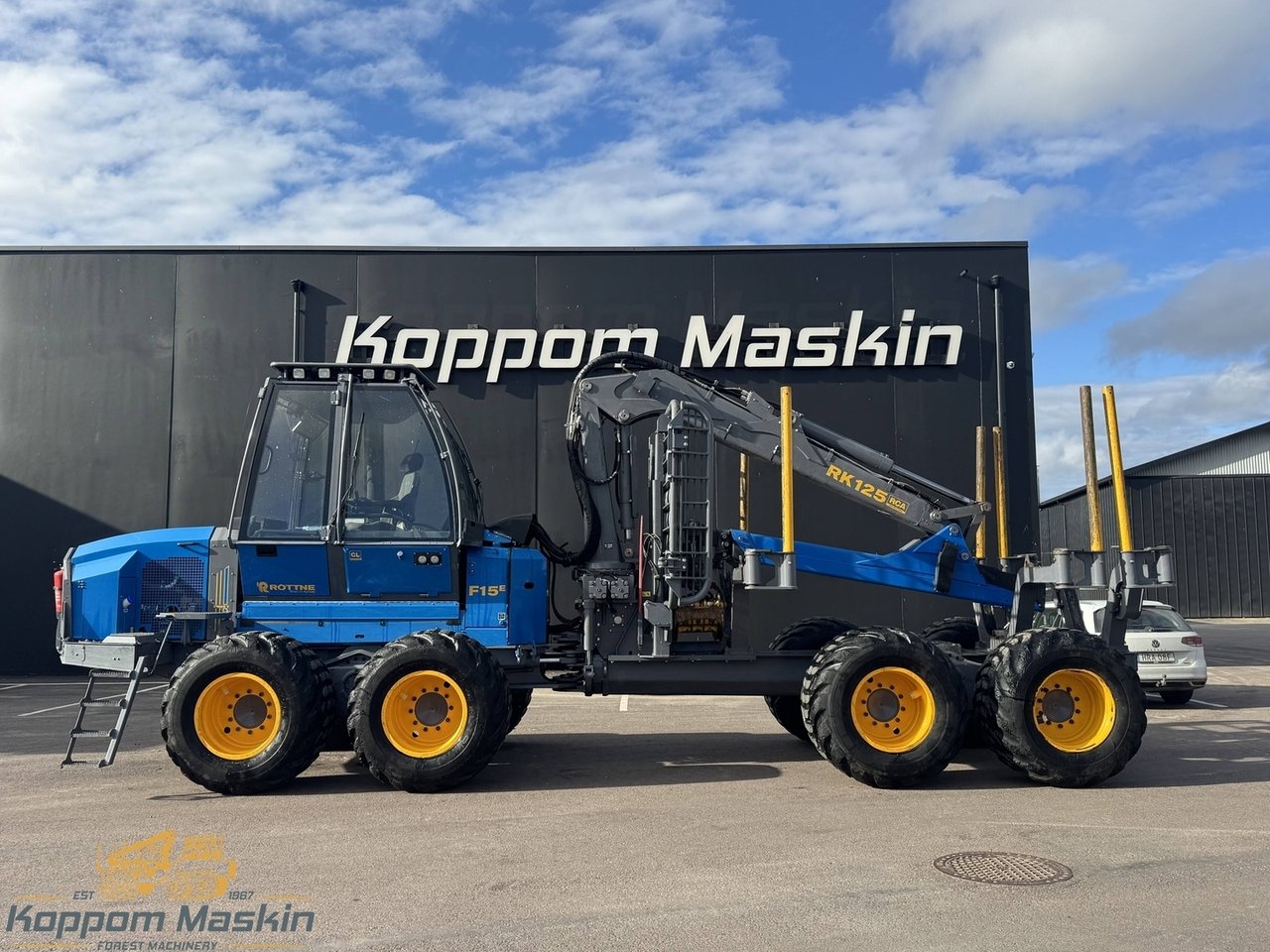 Rottne F15E, 4900h - Skotare