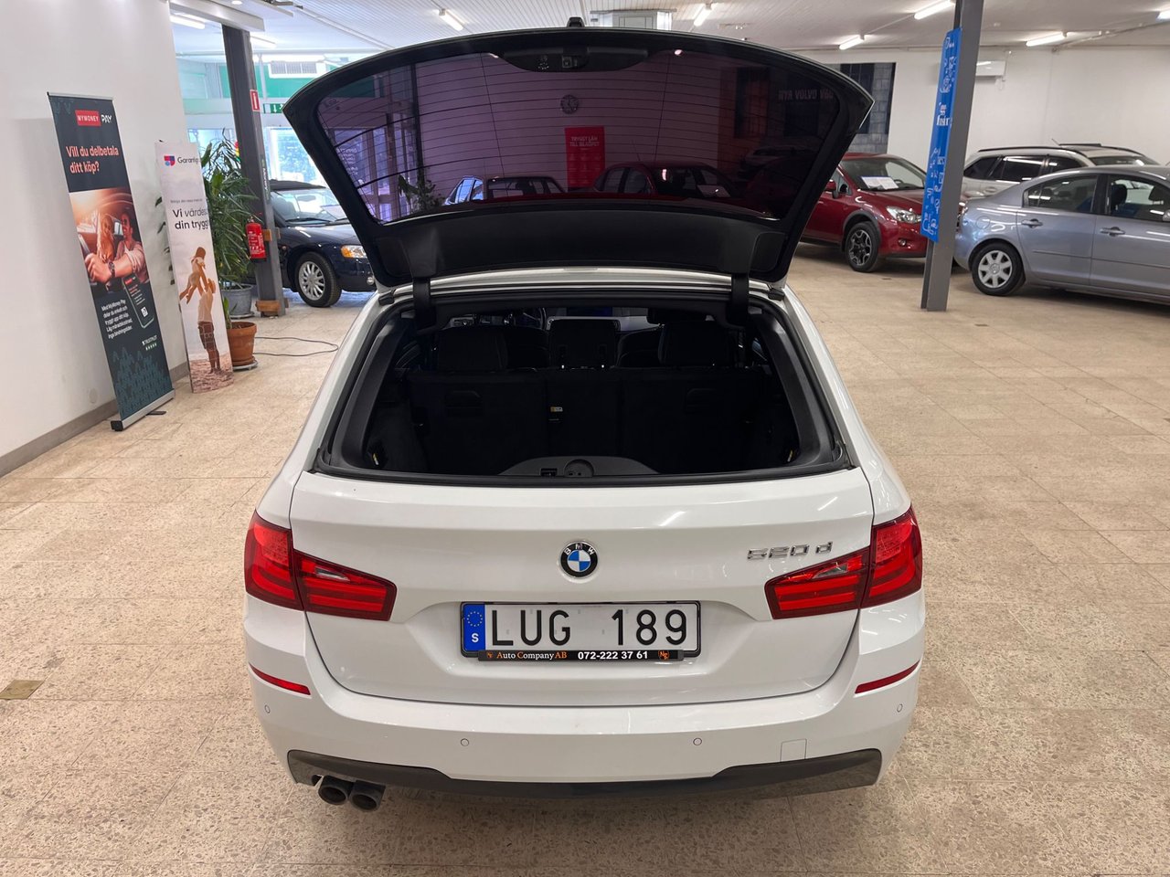 BMW 520d Touring Steptronic, 184hk, 2011