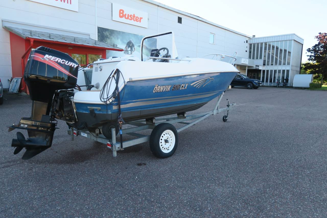 Örnvik 510 CLX med Mercury 75hk