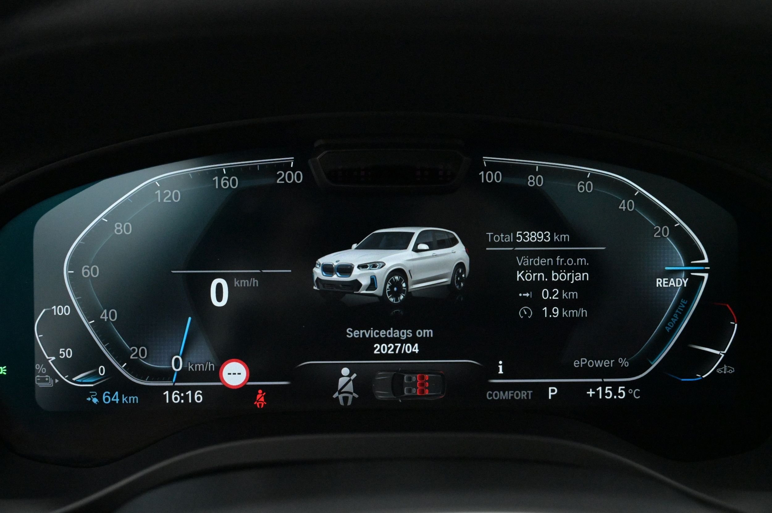 BMW iX3, 286hk, 2023