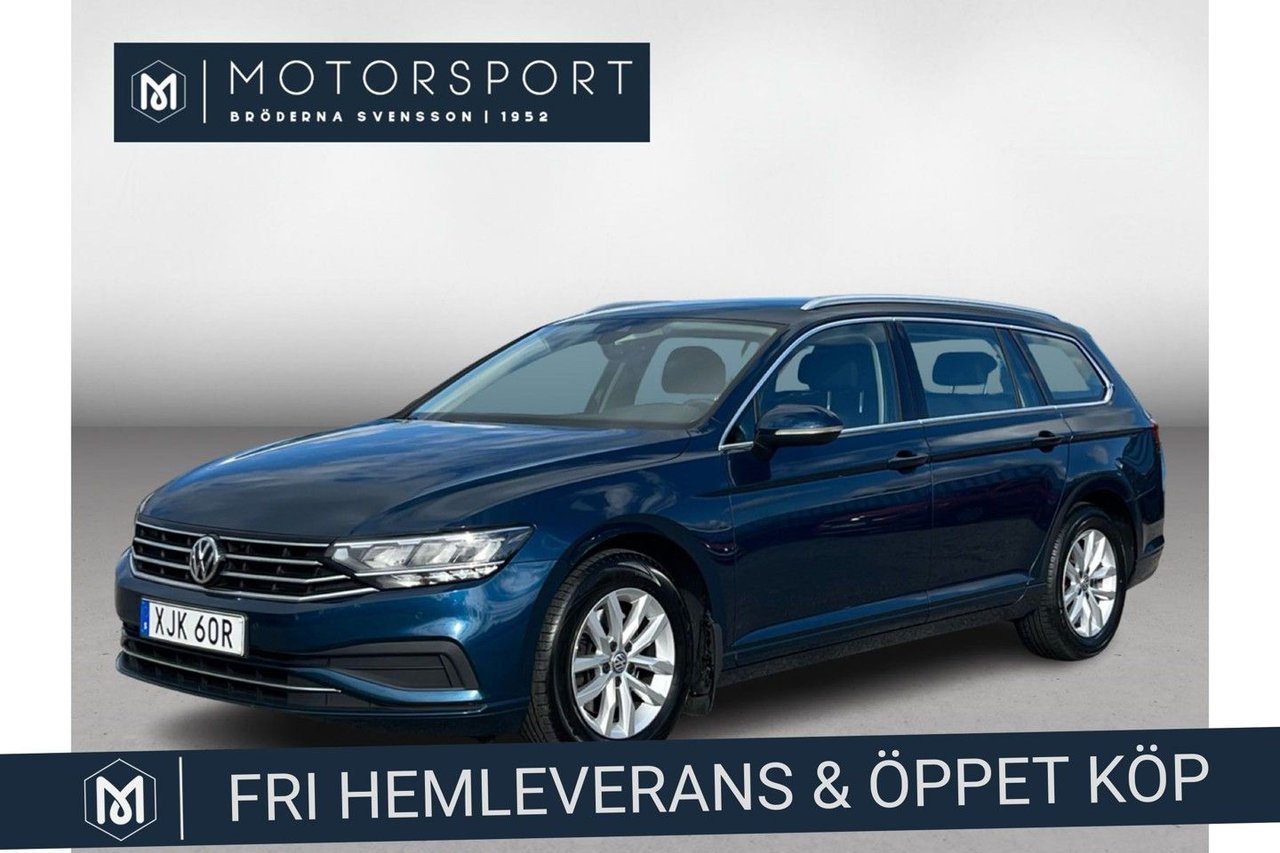 Volkswagen Passat Sportscombi 1.5 TSI ACT OPF DSG Sekventiell, 150hk, 2020