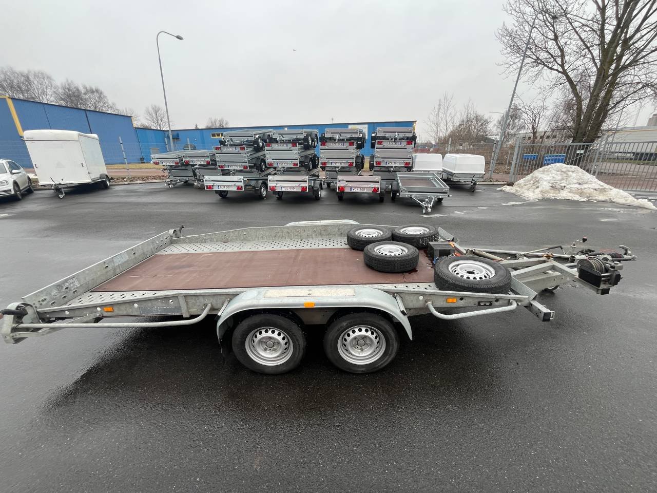 Släp, Bil / maskintransport B...