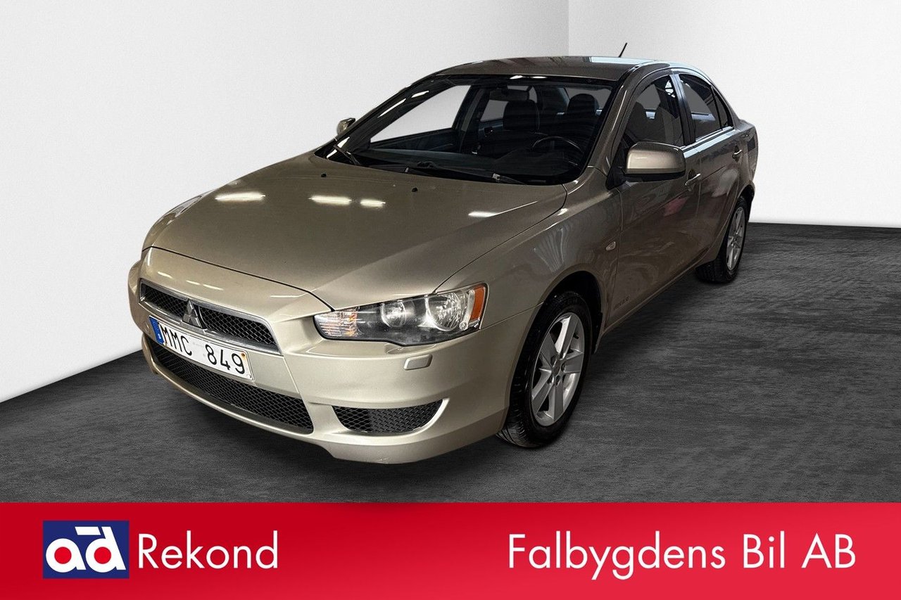 Mitsubishi Lancer 1.8 MIVEC Manuell, 5-trinn, 143hk, 2008