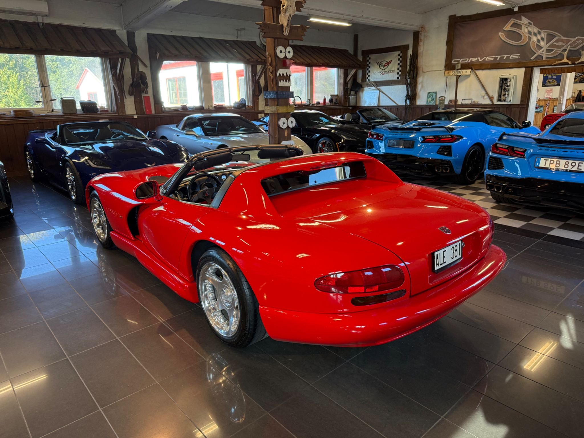 Dodge Viper RT/10 8.0 V10 Manuell, 456hk, 1996