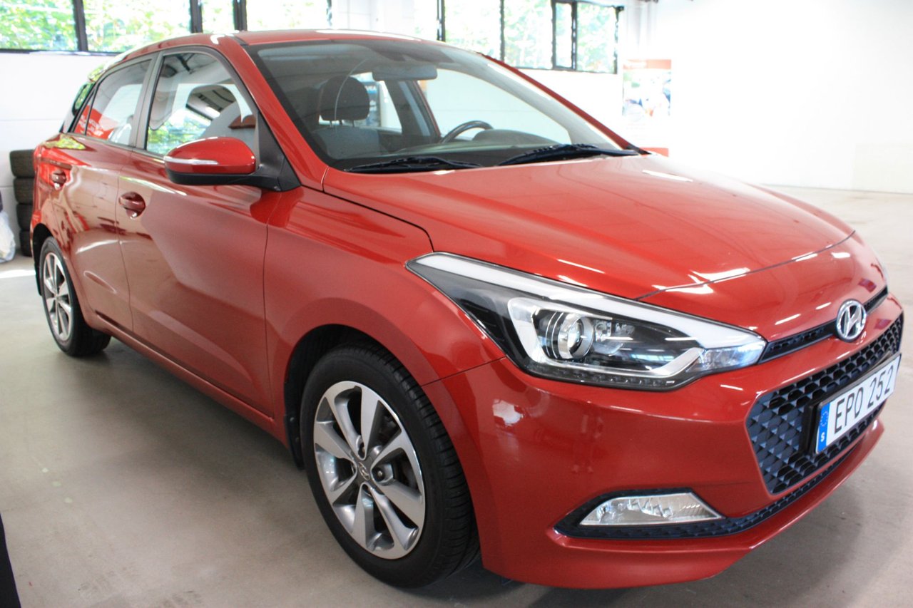 Hyundai i20 1.2 Manuell, 5-trinn, 84hk, 2016
