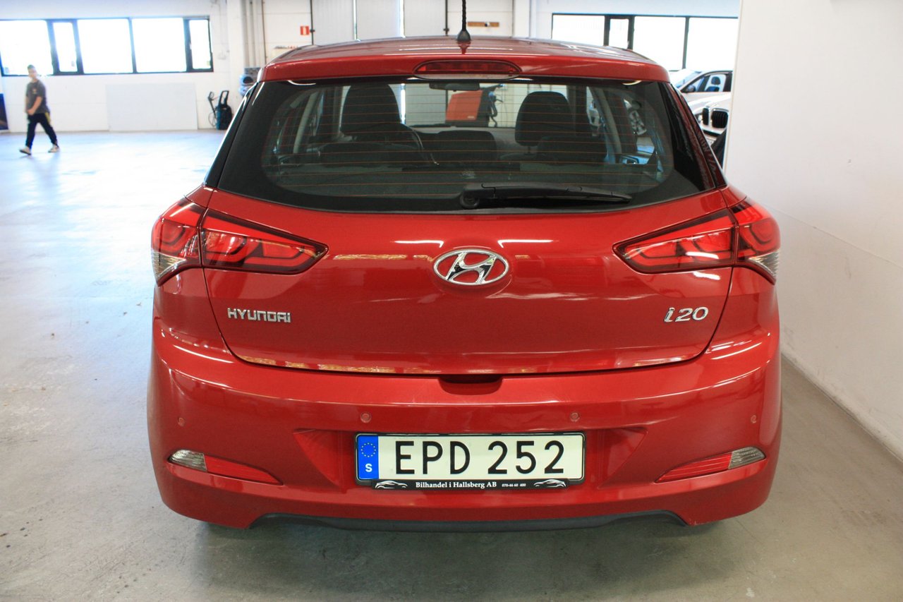 Hyundai i20 1.2 Manuell, 5-trinn, 84hk, 2016