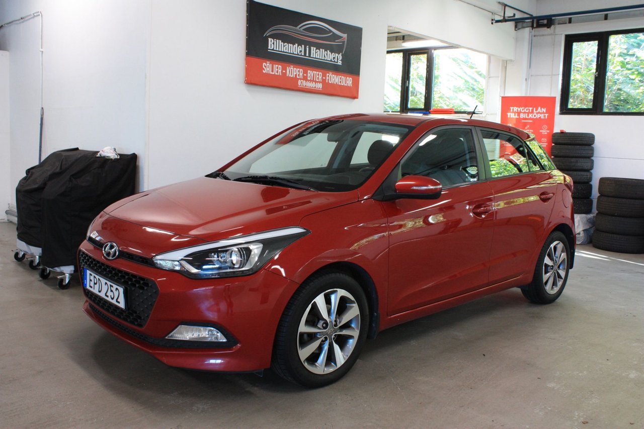 Hyundai i20 1.2 Manuell, 5-trinn, 84hk, 2016