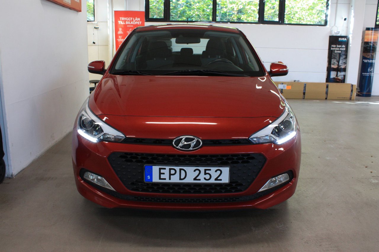 Hyundai i20 1.2 Manuell, 5-trinn, 84hk, 2016