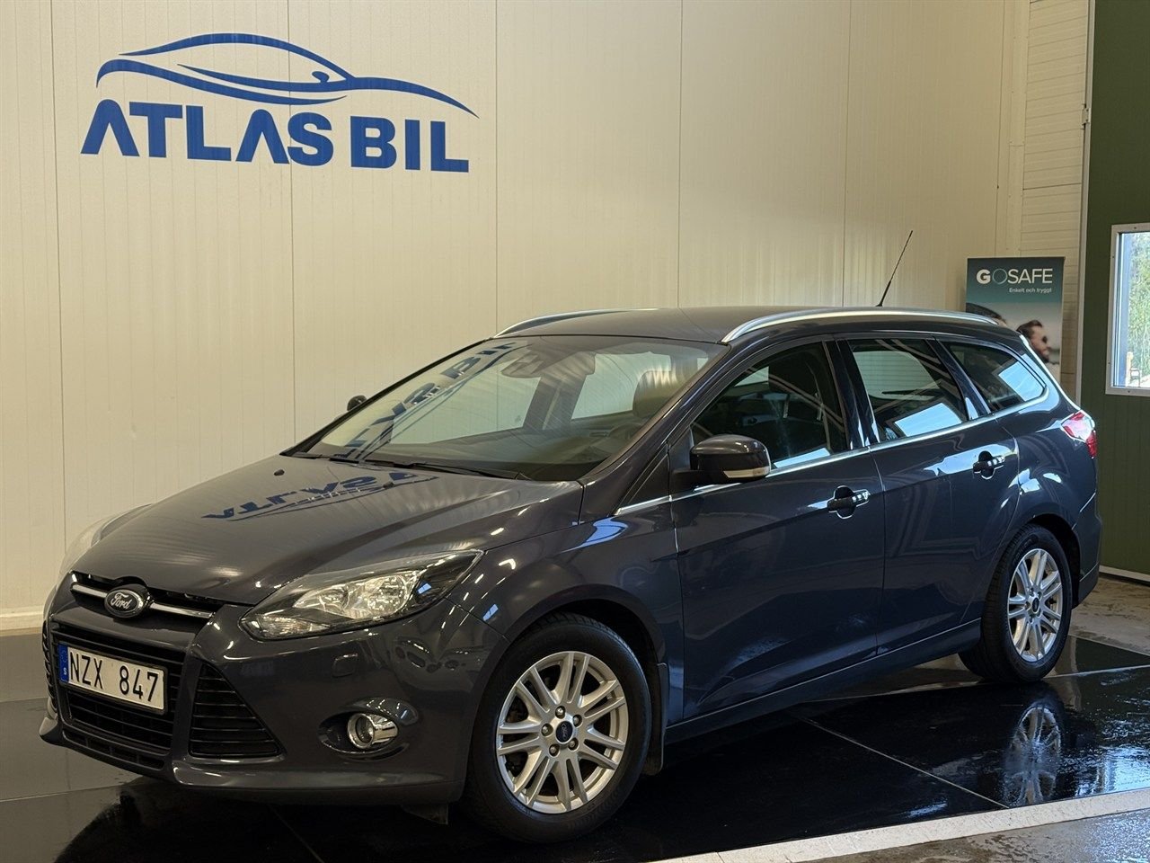 Ford Focus Kombi 1.0 EcoBoost Manuell, 100hk, 2014