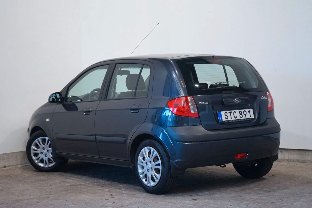 Hyundai Getz 5-dörrar 1.4 Manuell, 97hk, 2006