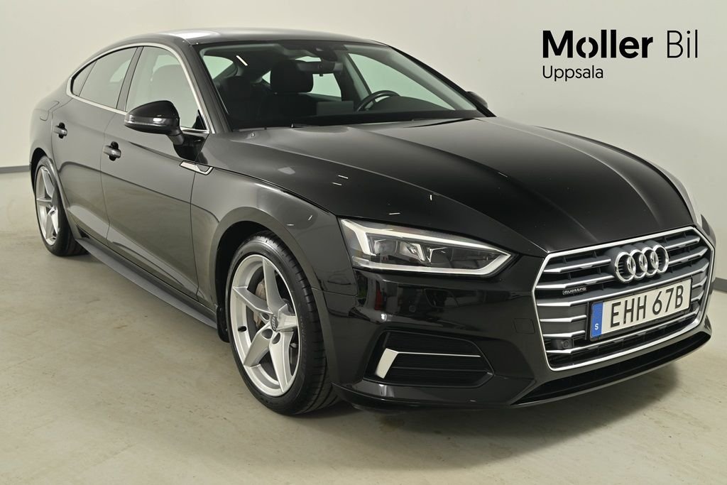 Audi A5 Sportback 45 TFSI quattro 2.0 TFSI quattro MHEV S Tronic, 7-trinn, 245hk, 2019