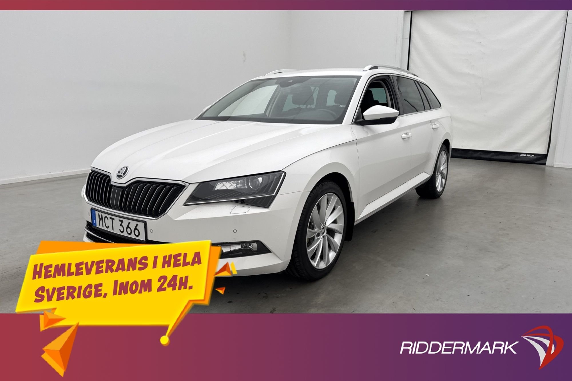 Škoda Superb Stasjonsvogn 2.0 TDI 4x4 SCR DSG sekvensiell, 6-trinn, 190hk, 2017