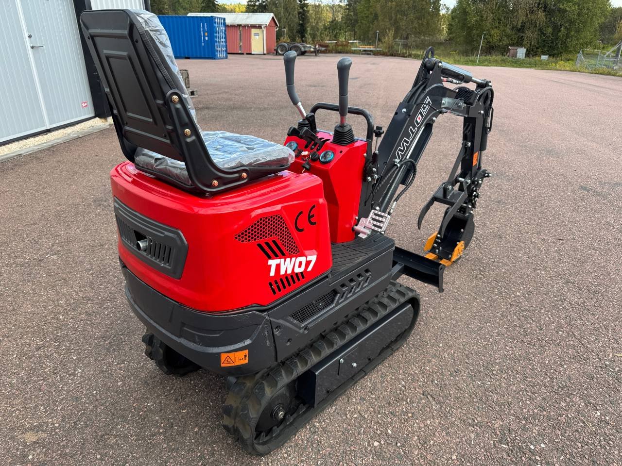 Minigrävare TW07 inkl. svängb...